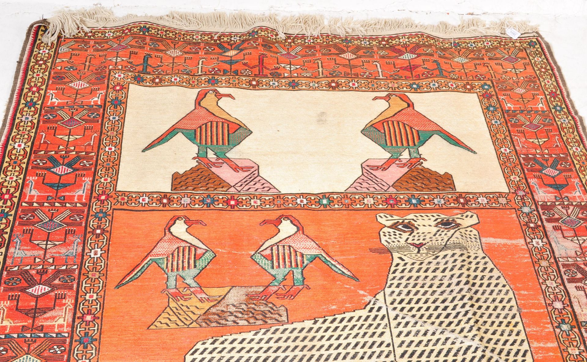 20TH CENTURY PERSIAN GABBEH - QASHQAI FLOOR CARPET RUG - Bild 3 aus 6