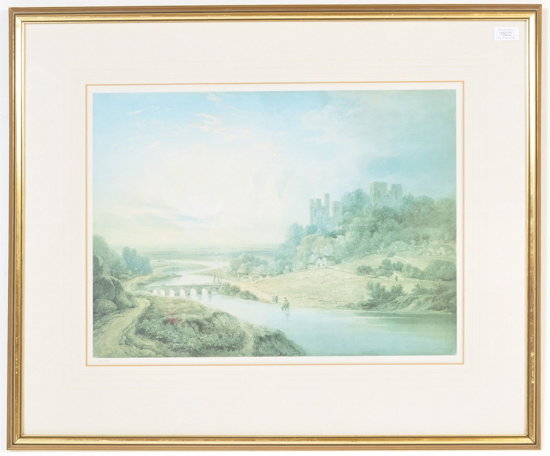 WILLIAM STOTHARD SCOTT - LIMITED EDITION WATERCOLOUR PRINT