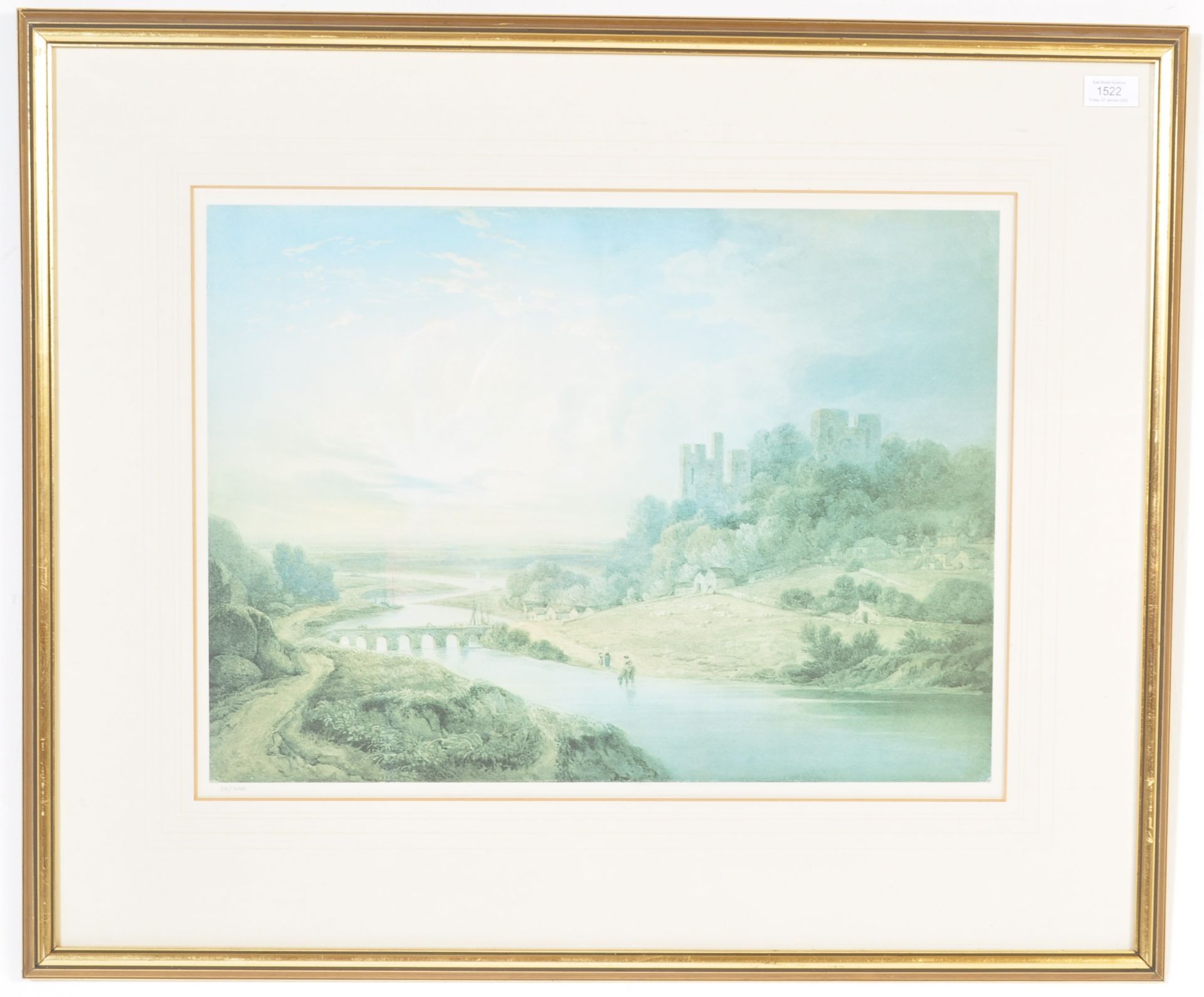 WILLIAM STOTHARD SCOTT - LIMITED EDITION WATERCOLOUR PRINT - Image 2 of 8