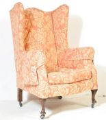 EARLY 20TH CENTURY WINGBACK ARMCHAIR