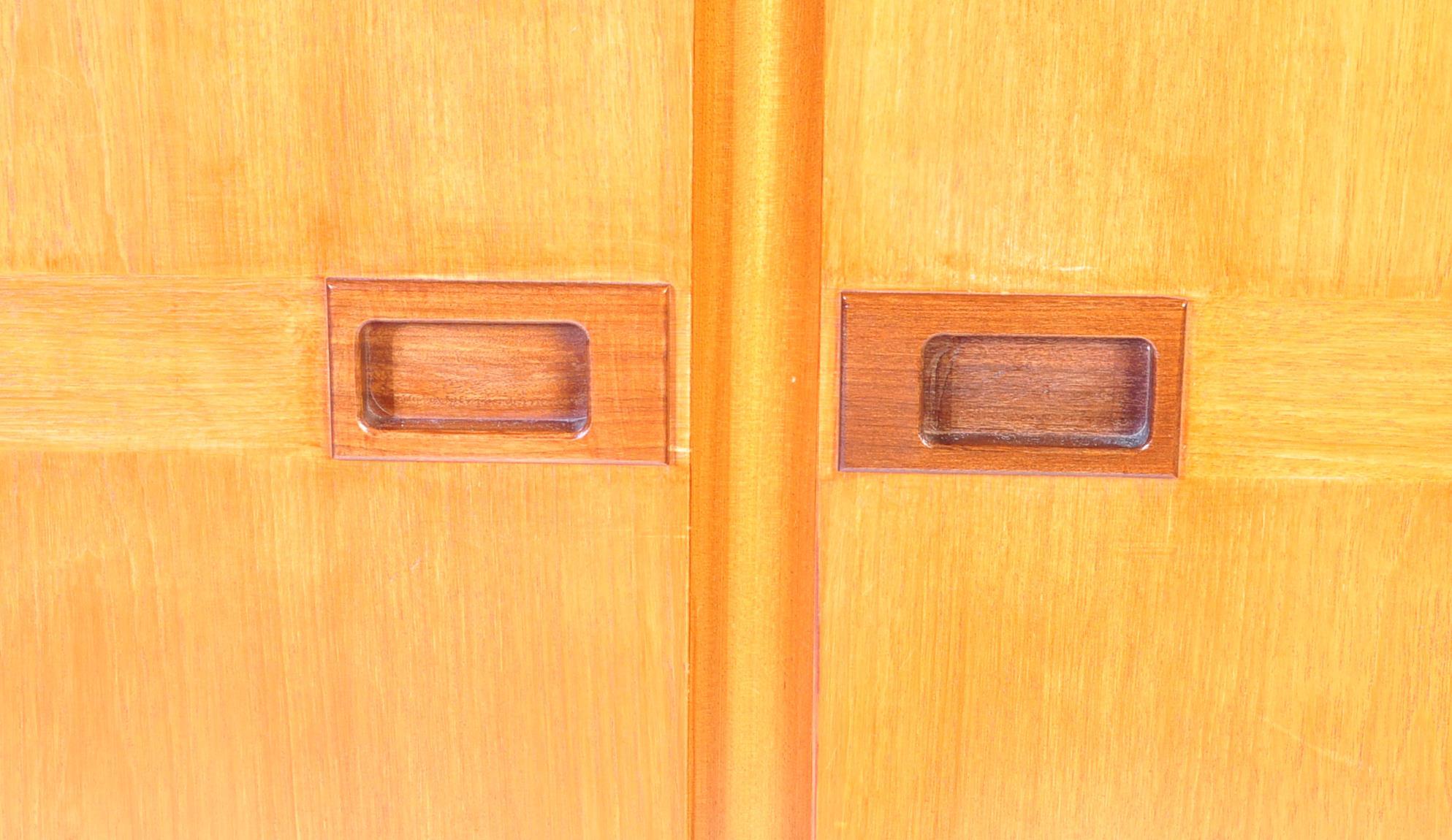 NATHAN FURNITURE - PAIR OF MID CENTURY TEAK WARDROBES - Image 3 of 13