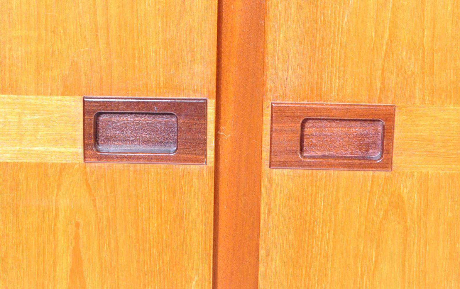 NATHAN FURNITURE - PAIR OF MID CENTURY TEAK WARDROBES - Image 2 of 13