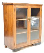 20TH CENTURY MAHOGANY BOOKCASE CABINET