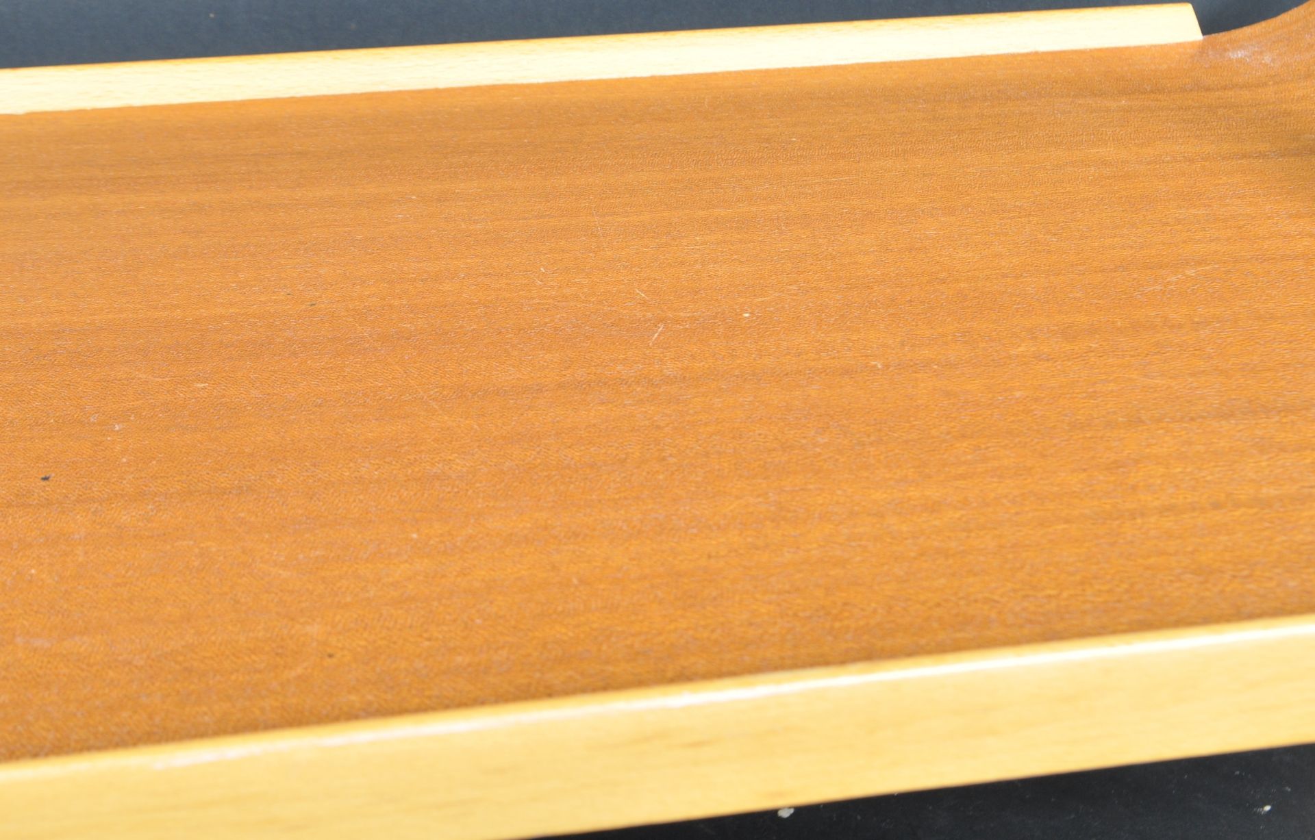 RETRO VINTAGE MID 20TH CENTURY CIRCA 1960S TEAK WOOD FOLDING TRAY BY CENTURION - Image 2 of 6