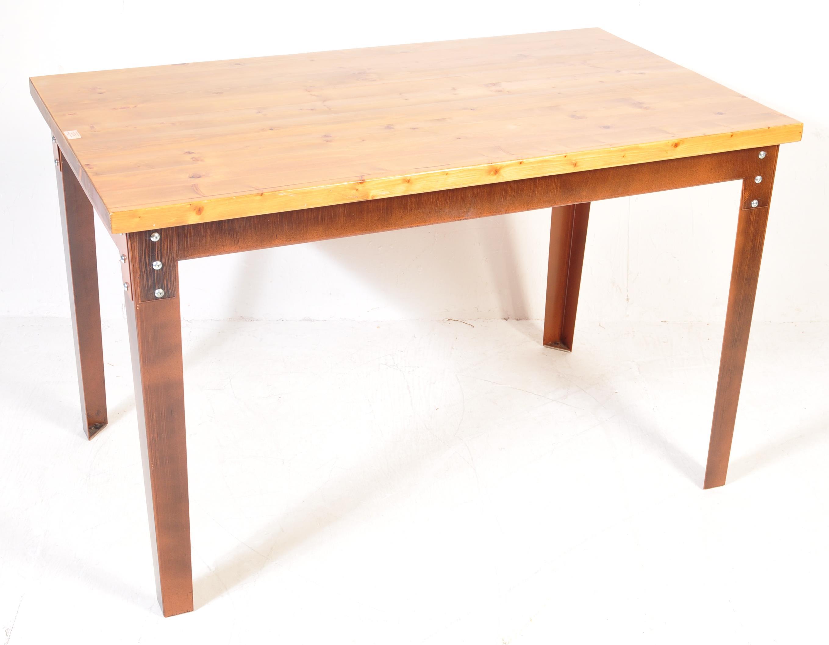 RETRO VINTAGE MID 20TH CENTURY DINING TABLE - Image 2 of 4