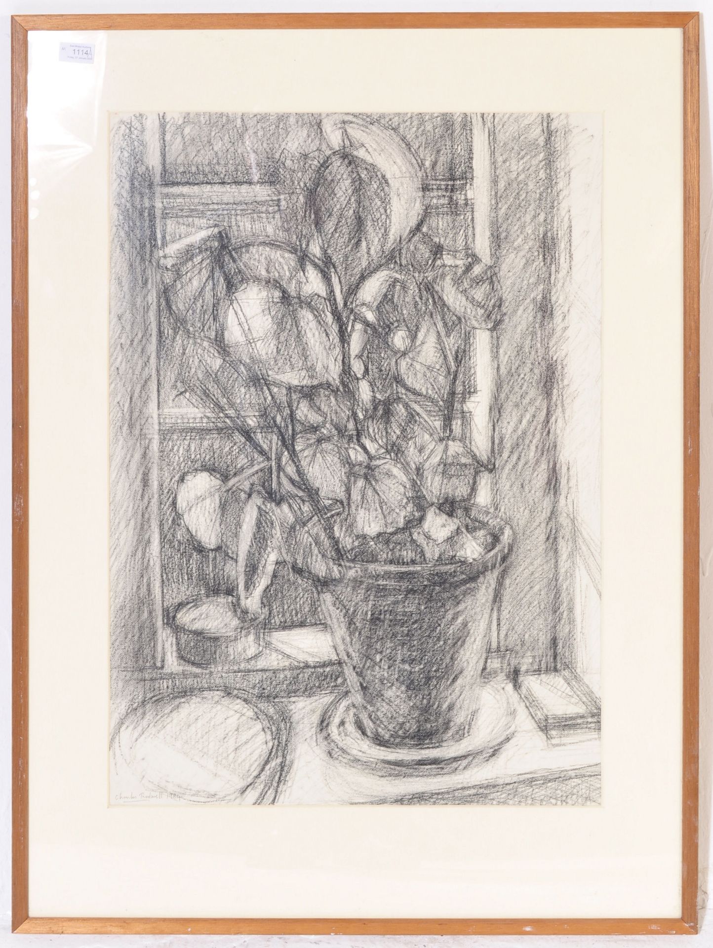 CHARLES RODWELL - 1984 - STILL LIFE PASTEL PAINTING - Image 2 of 6