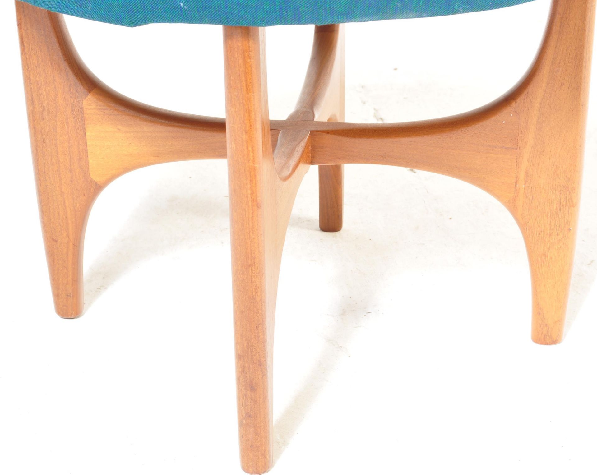 VICTOR B WILKINS G-PLAN FRESCO TEAK WOOD STOOL - Image 5 of 5