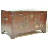 MID 20TH CENTURY CIRCA 1950S CHINESE ORIENTAL CAMPHOR WOOD CHEST