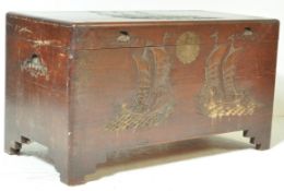 MID 20TH CENTURY CIRCA 1950S CHINESE ORIENTAL CAMPHOR WOOD CHEST