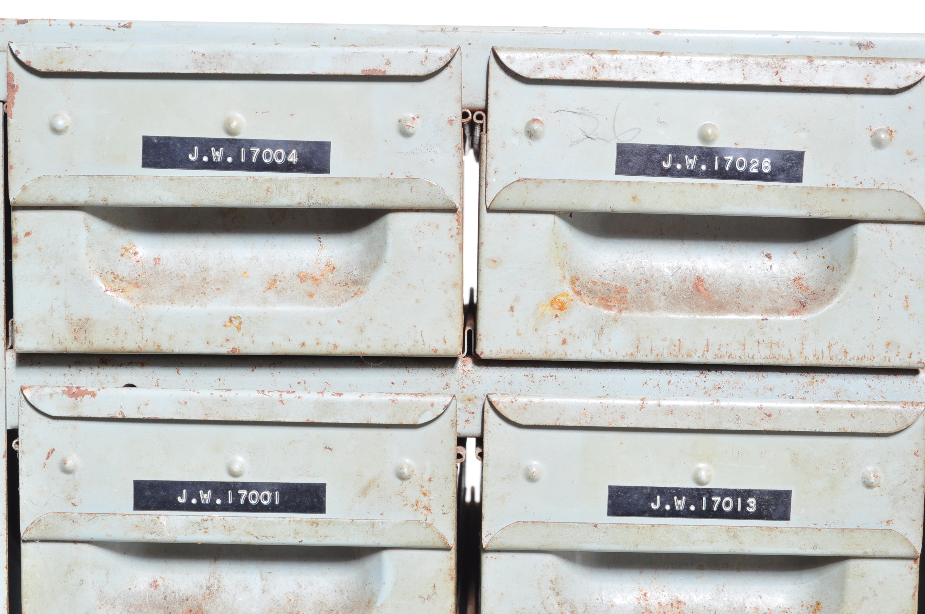 RETRO VINTAGE INDUSTRIAL FACTORY DRAWERS / TOOL CABINETS - Image 3 of 11