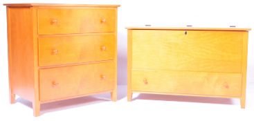 HABITAT SHAKER COLLECTION CHEST OF DRAWERS & COFFER