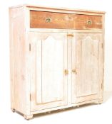 LATE VICTORIAN COUNTRY PINE SIDEBOARD DRESSER