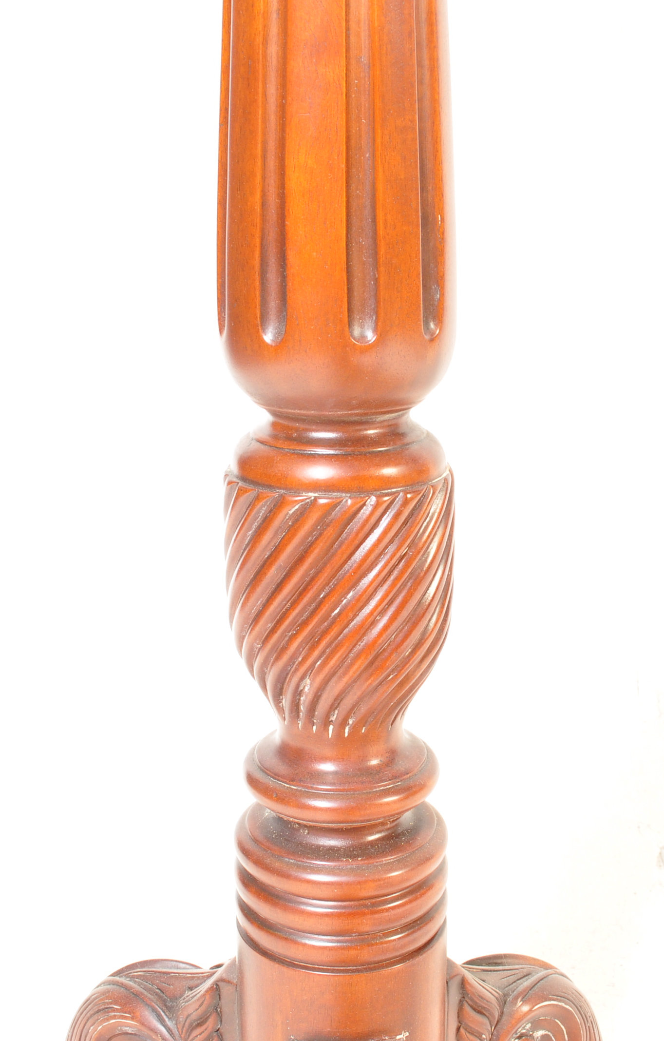 VICTORIAN MAHOGANY TORCHERE - PLANT STAND - Image 7 of 7