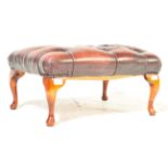 VICTORIAN REVIVAL CHESTERFIELD FOOTSTOOL