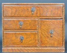 VINTAGE 20TH CENTURY CHINESE ORIENTAL FIGURED HARDWOOD CAMPAIGN CHEST