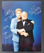 ESTATE OF DAVE PROWSE - MICKEY & JAN ROONEY - SIGNED 8X10" PHOTO
