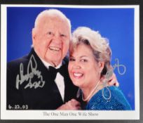 ESTATE OF DAVE PROWSE - MICKEY & JAN ROONEY - SIGNED 8X10" PHOTO