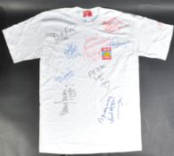 ESTATE OF DAVE PROWSE - CHRIS TARRANT'S BREAKFAST SHOW SIGNED SHIRT