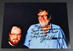 ESTATE OF DAVE PROWSE - GEORGE R ROMERO - SIGNED PHOTOGRAPH