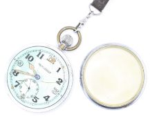 WWII MILITARY ISSUE JAEGER LECOULTRE POCKET WATCH