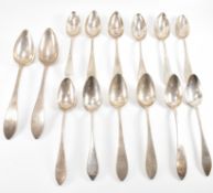 FOURTEEN GERMAN SILVER SPOONS