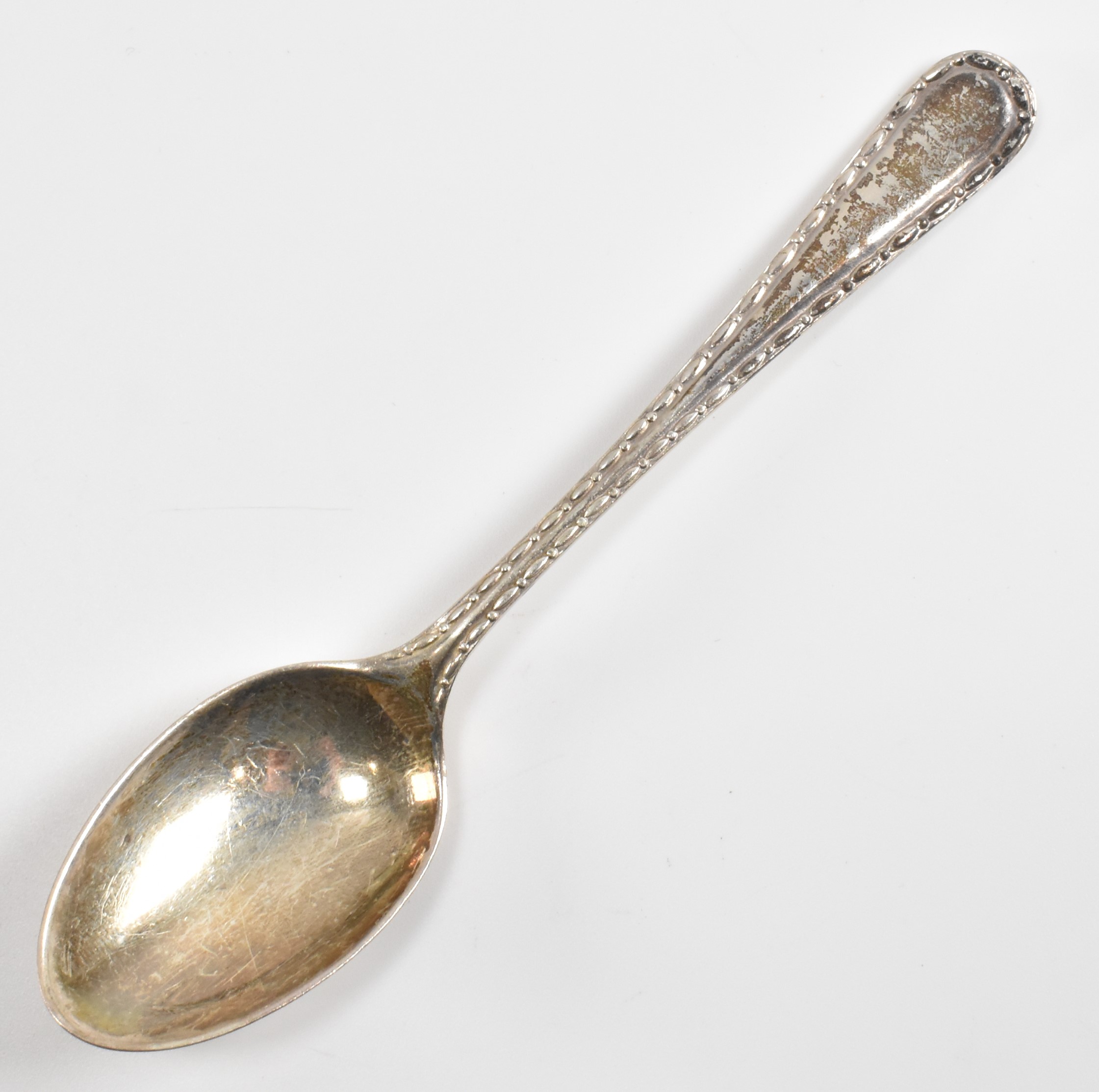 GROUP OF 20TH CENTURY SILVER HALLMARKED SPOONS - Image 6 of 9