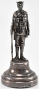 SILVER HALLMARKED FIRST WORLD WAR SOLDIER FIGURINE