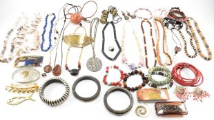 COLLECTION OF TRIBAL STYLE JEWELLERY