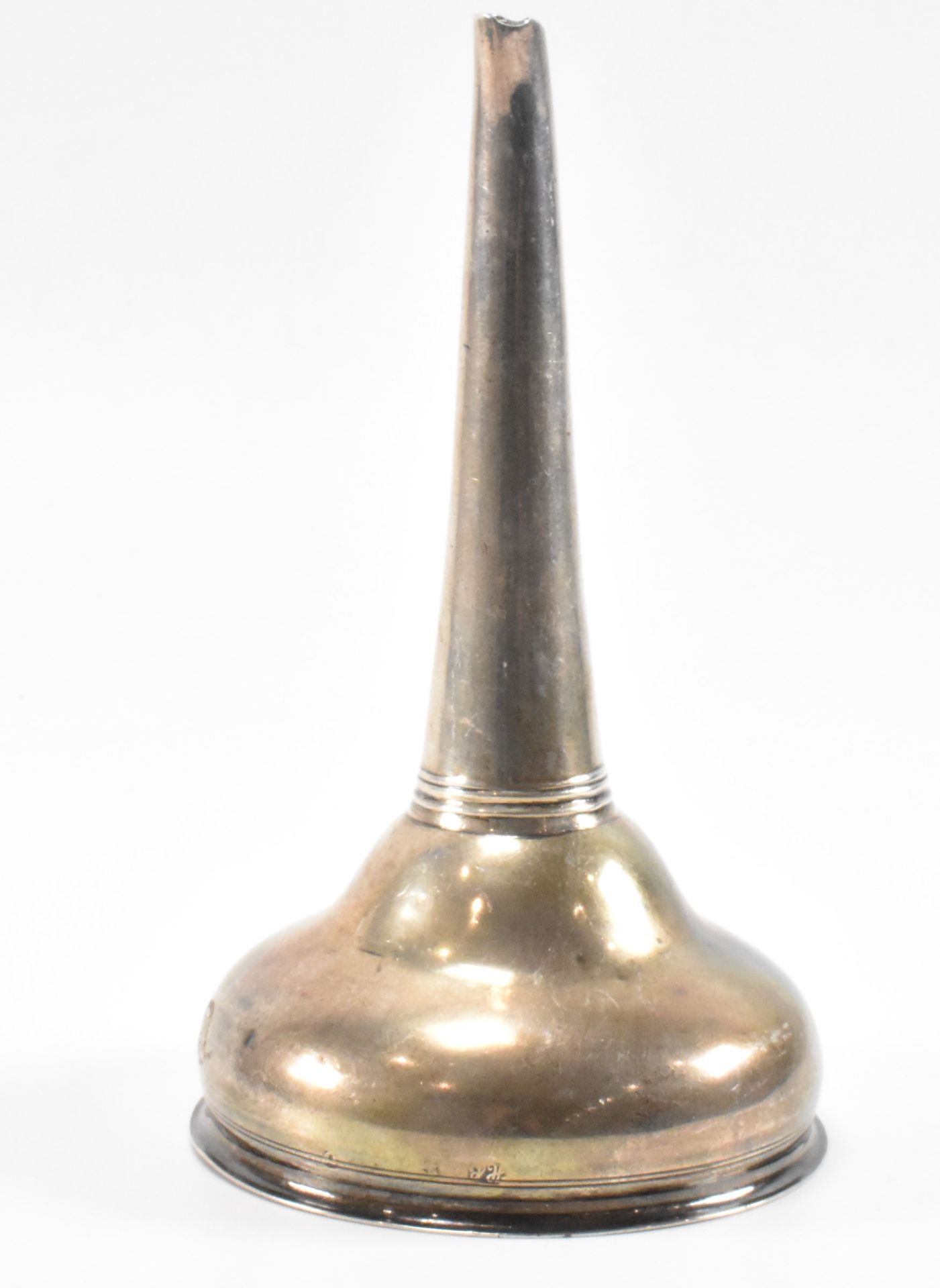 GEORGE III SILVER HALLMARKED WINE FUNNEL - Bild 2 aus 5