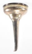 GEORGE III SILVER HALLMARKED WINE FUNNEL