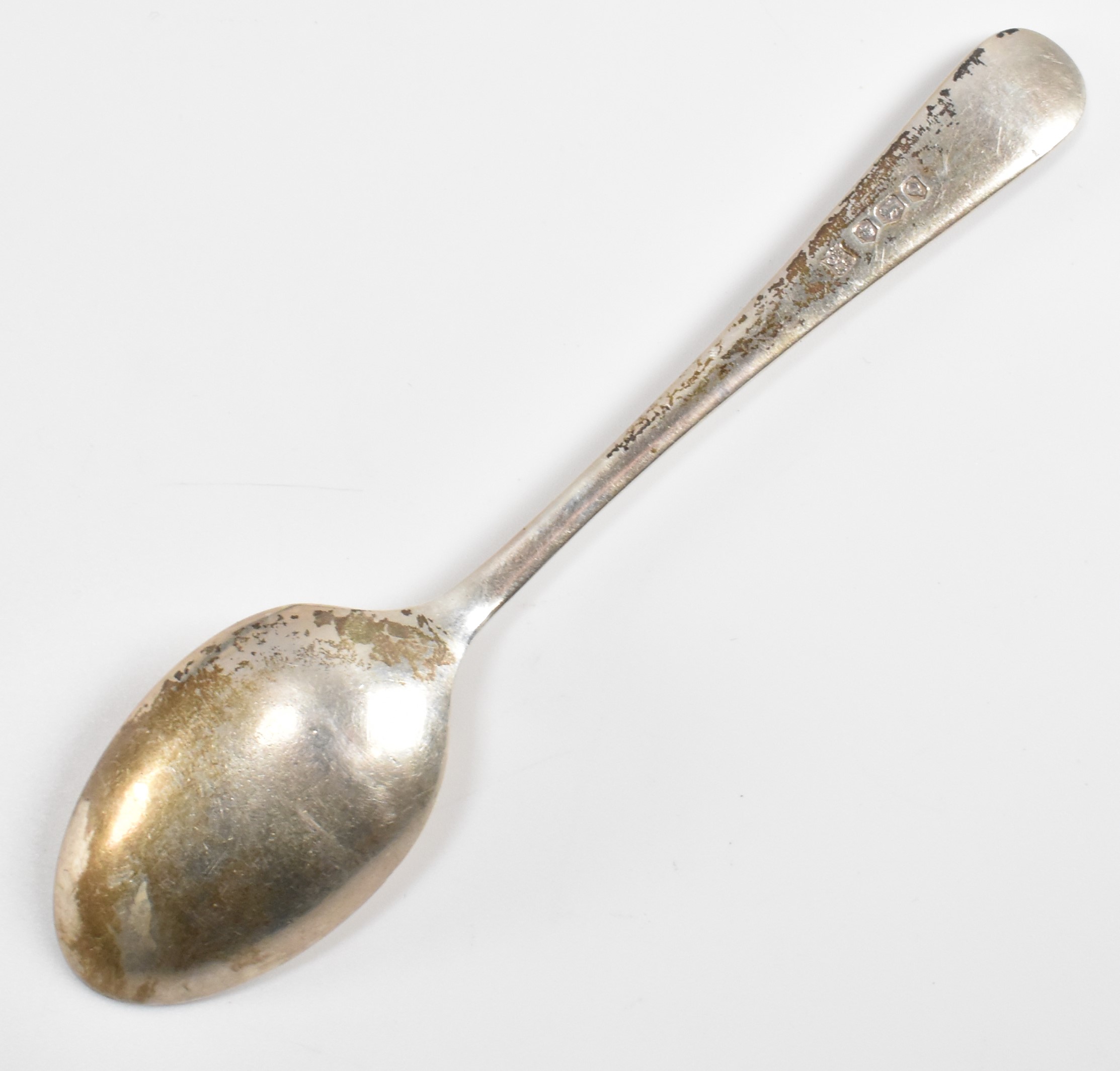 GROUP OF 20TH CENTURY SILVER HALLMARKED SPOONS - Image 7 of 9