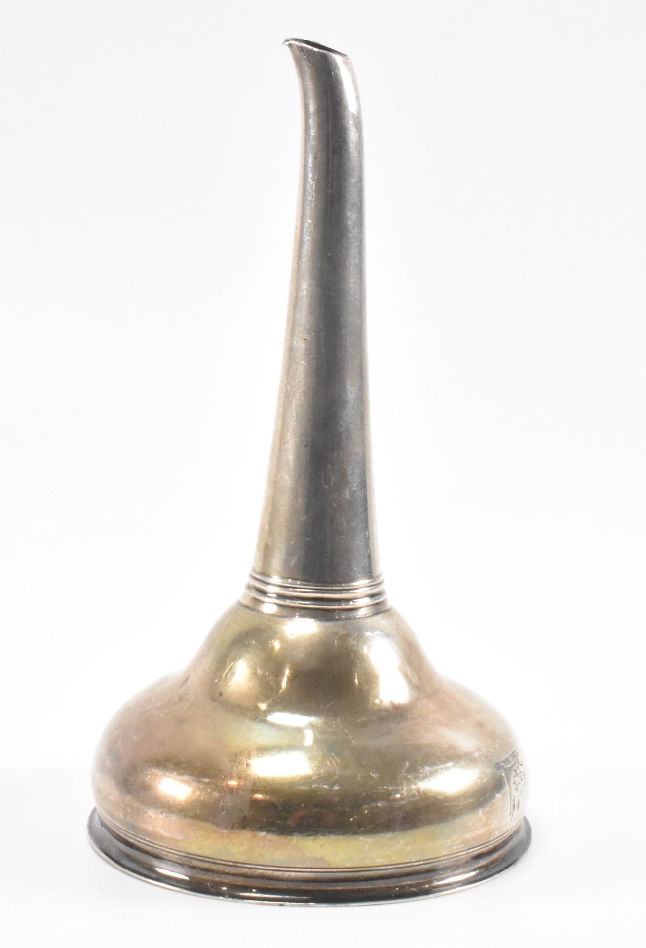 GEORGE III SILVER HALLMARKED WINE FUNNEL - Bild 4 aus 5