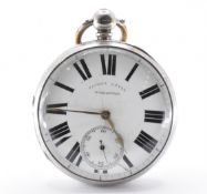 VICTORIAN SILVER HALLMARKED POCKET WATCH