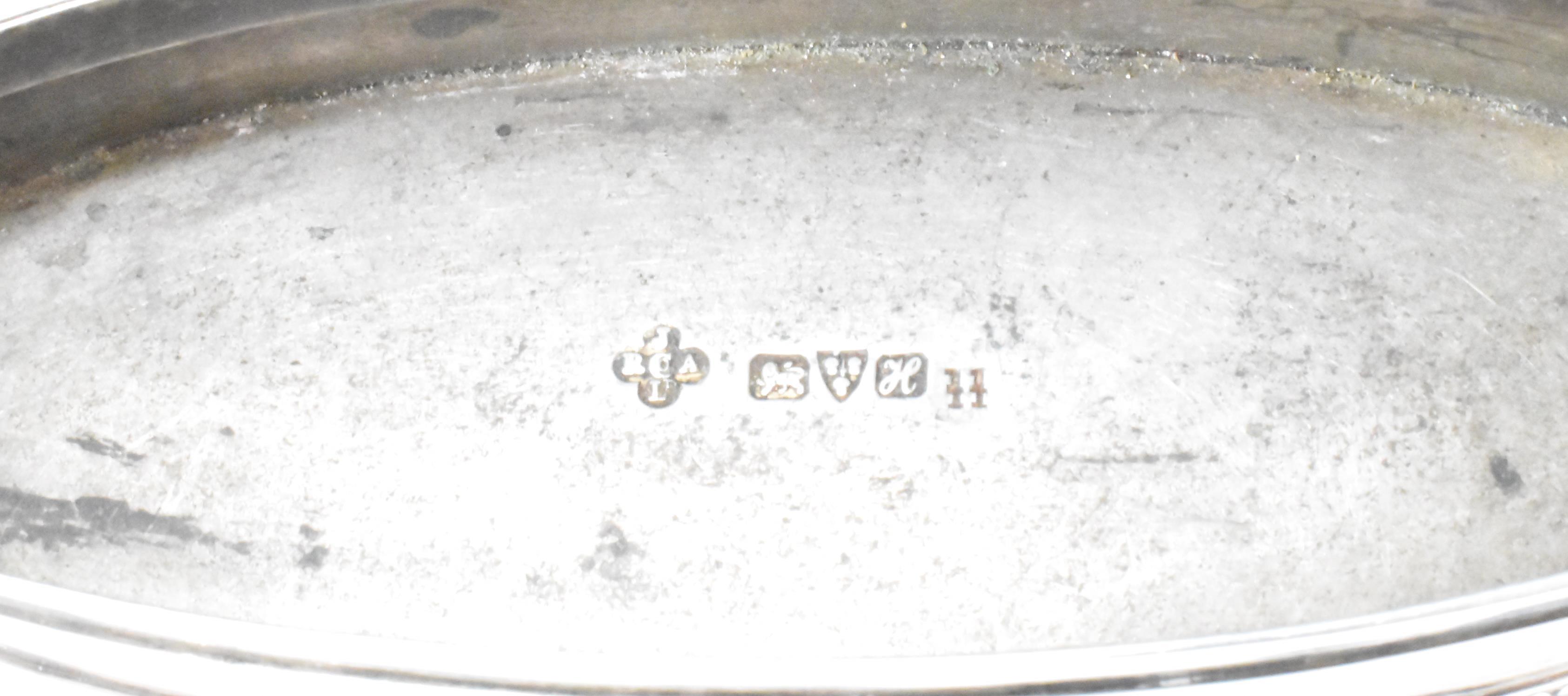 EDWARDIAN SILVER HALLMARKED TRINKET BOX - Image 5 of 5