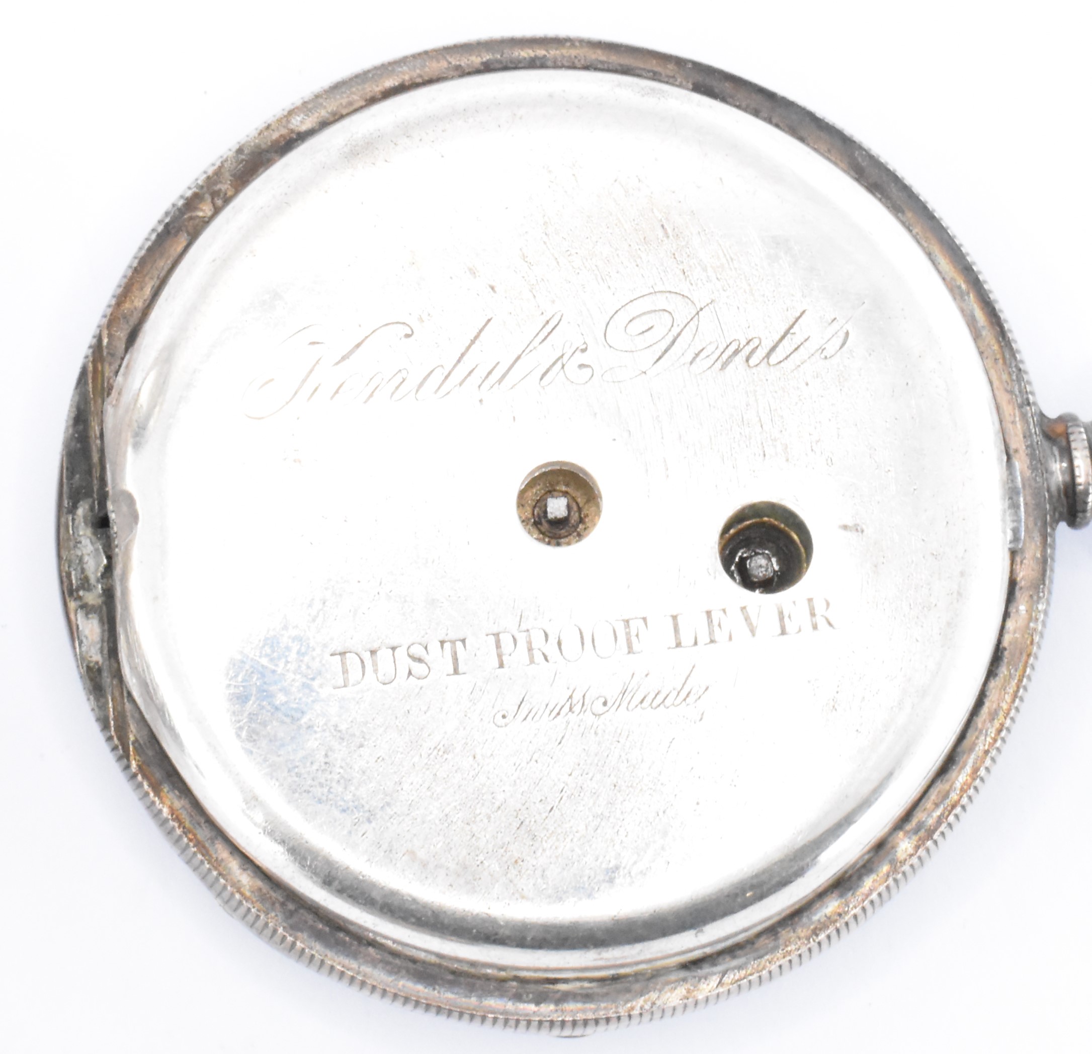 THREE EARLY 20TH CENTURY SILVER POCKET WATCHES - Image 5 of 8