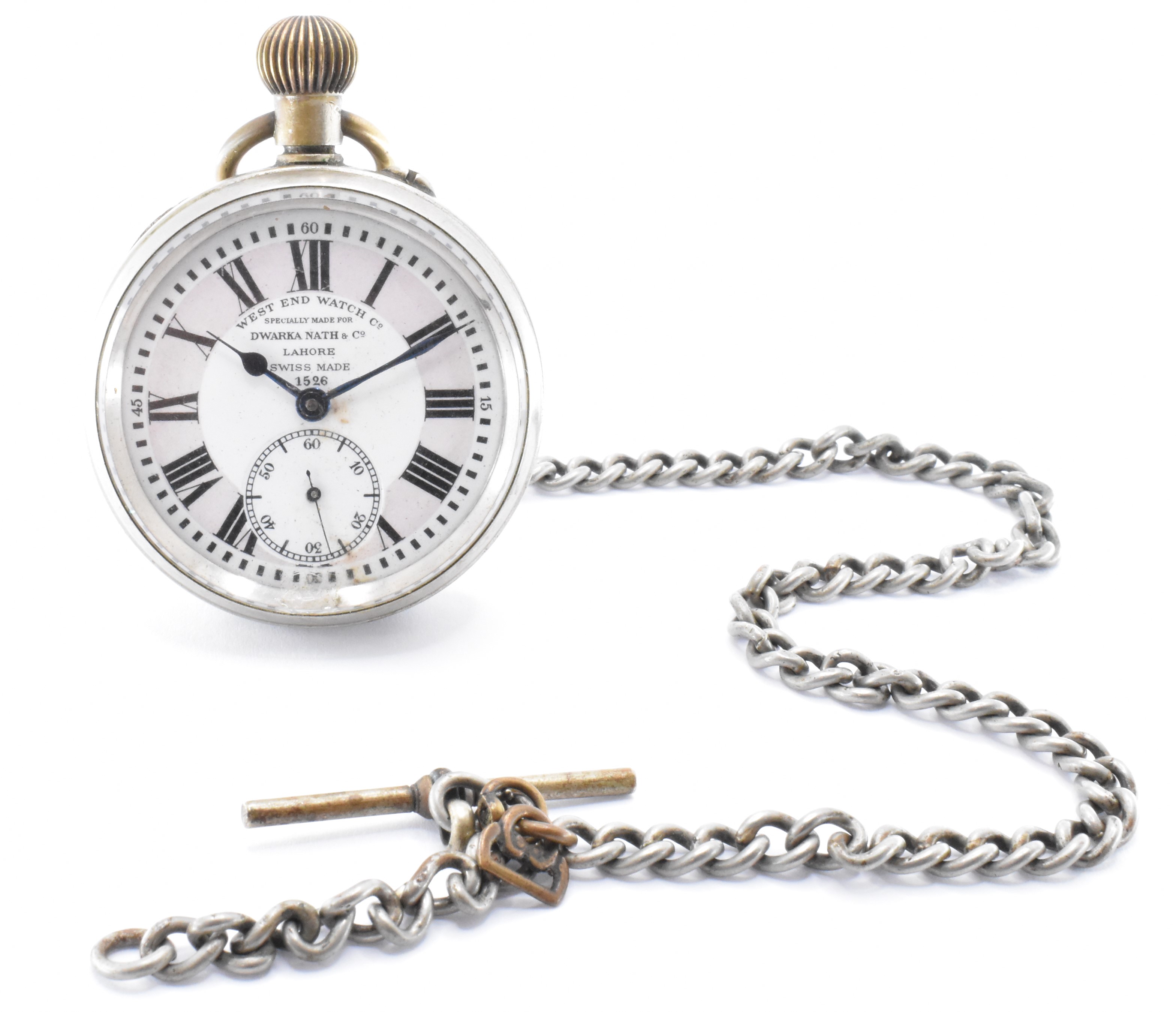 WEST END WATCH CO RAILWAY REGULATOR POCKET WATCH auctions & price archive