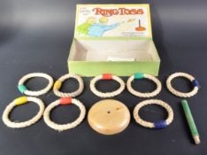 VINTAGE PARKER BROTHERS RING TOSS GAME