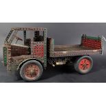 LARGE VINTAGE MECCANO FLAT BACK LORRY