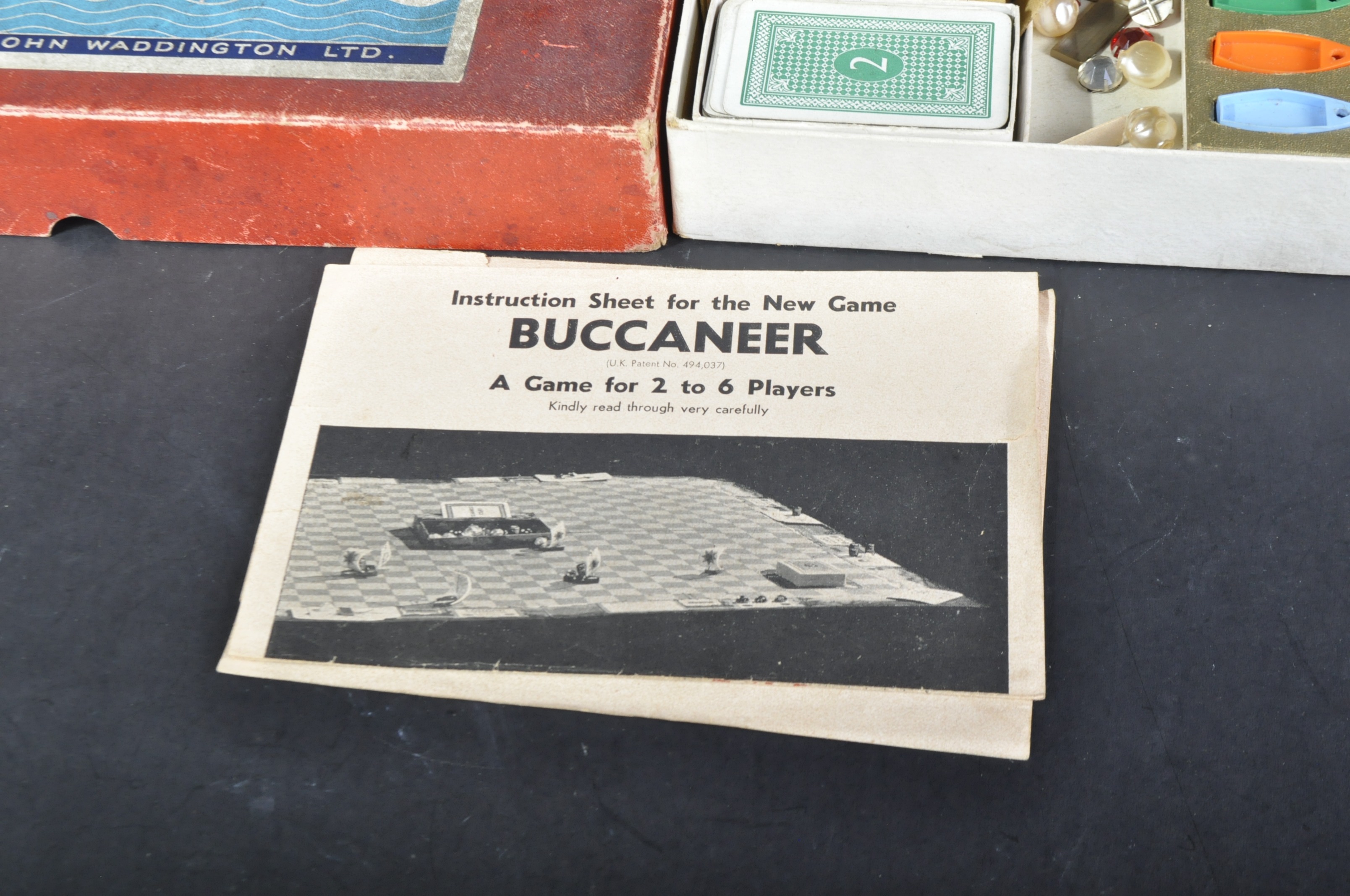 VINTAGE FIRST EDITION BUCCANEER TABLE TOP GAME - Image 3 of 5
