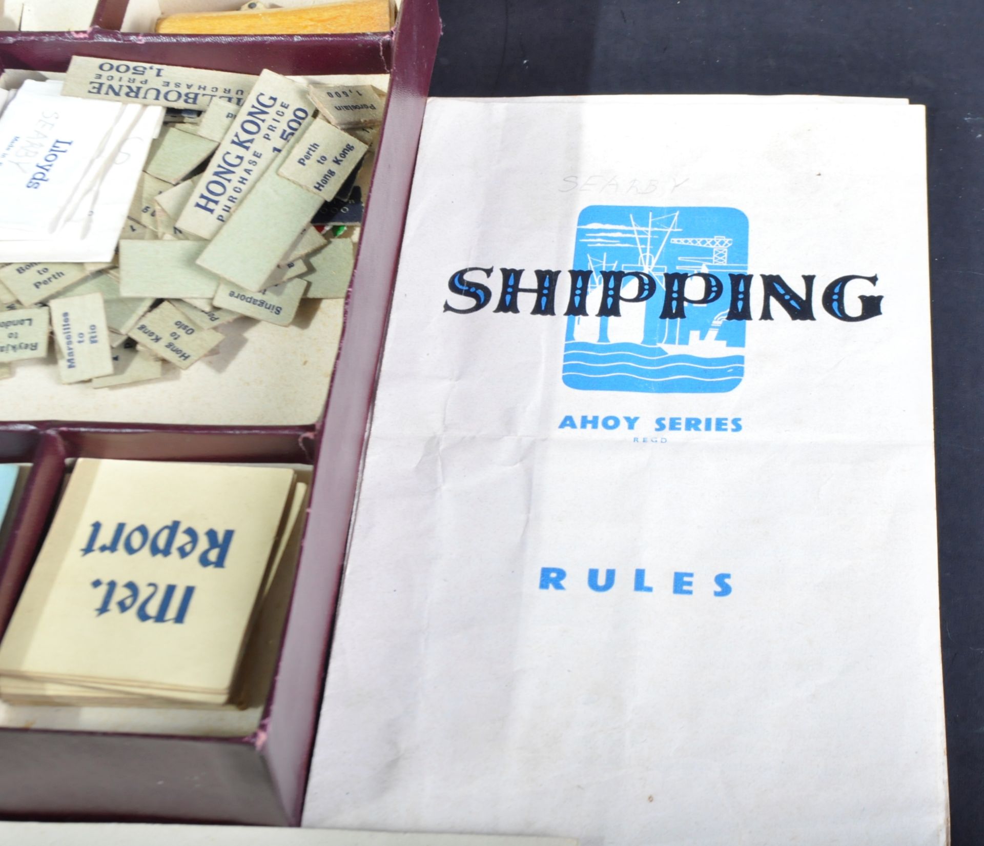 VINTAGE AHOY SERIES SHIPPING BOARD GAME - Image 5 of 6