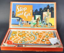 VINTAGE GLEVUM GAMES ' STOP AND GO ' BOARD GAME