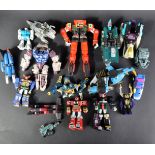 COLLECTION OF VINTAGE HASBRO TRANSFORMER ACTION FIGURES
