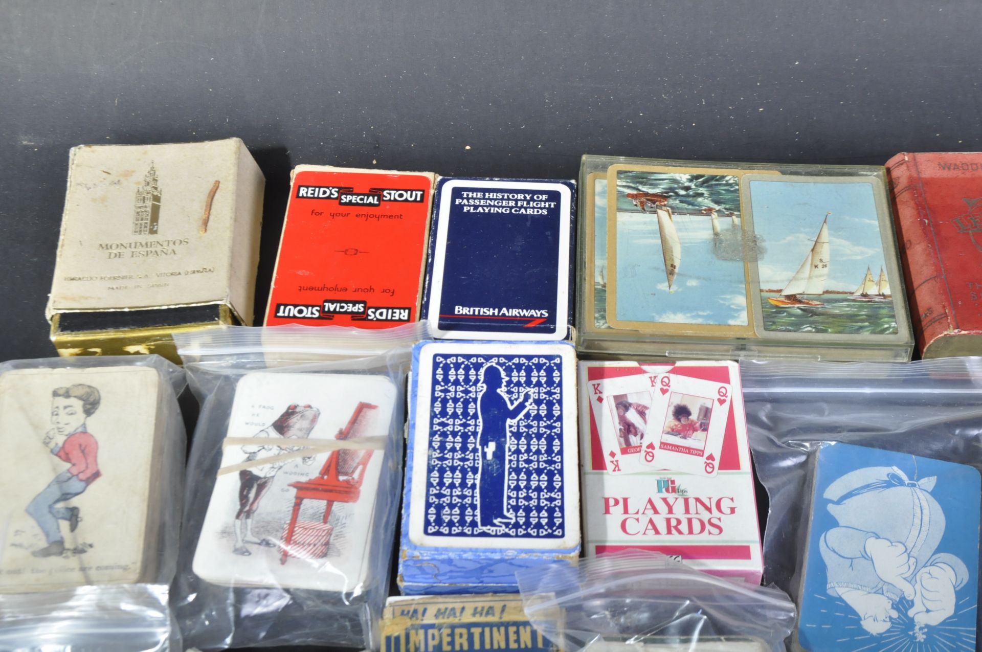 LARGE COLLECTION OF ASSORTED VINTAGE PLAYING CARD DECKS - Image 5 of 5