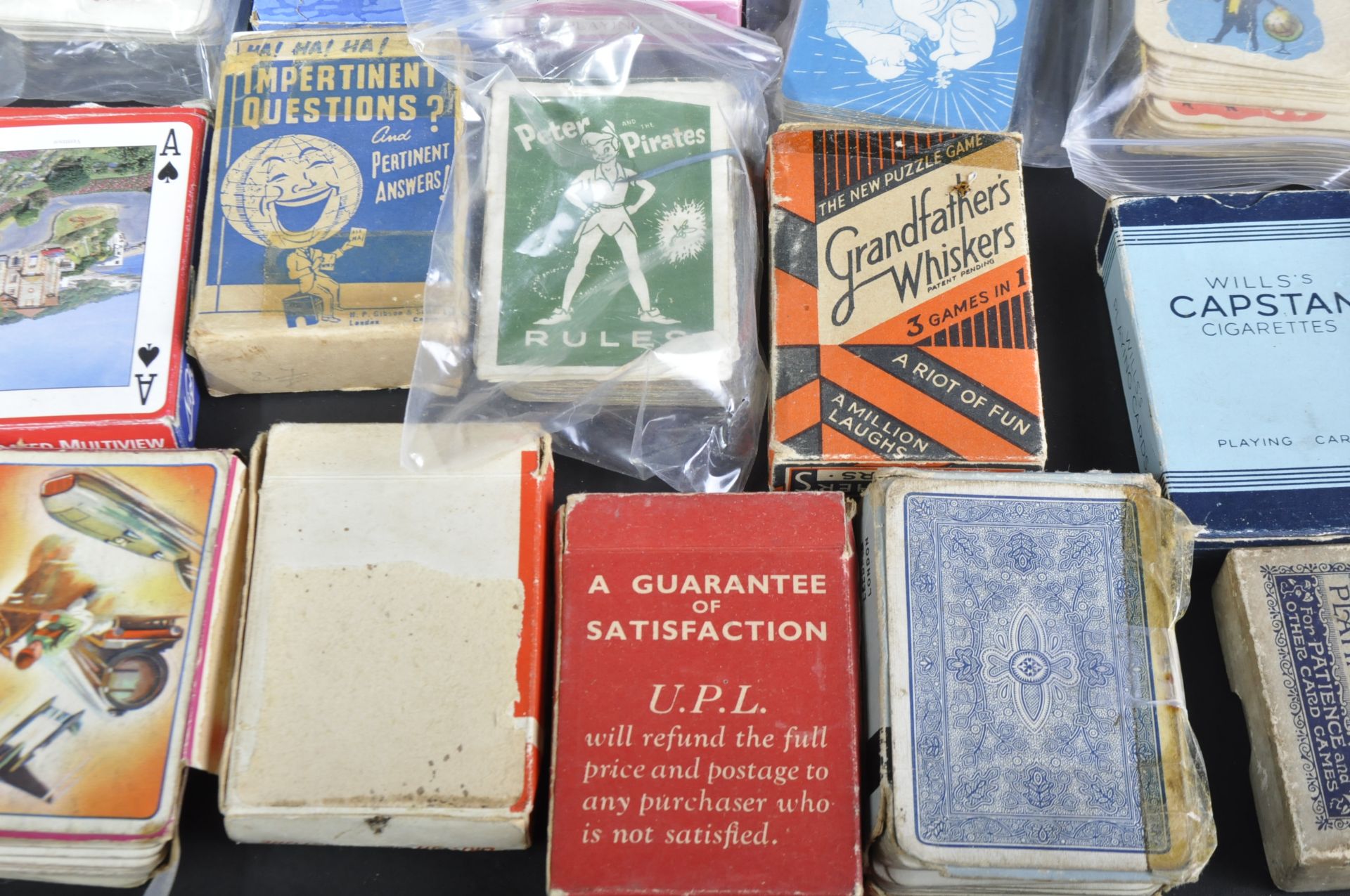 LARGE COLLECTION OF ASSORTED VINTAGE PLAYING CARD DECKS - Image 3 of 5