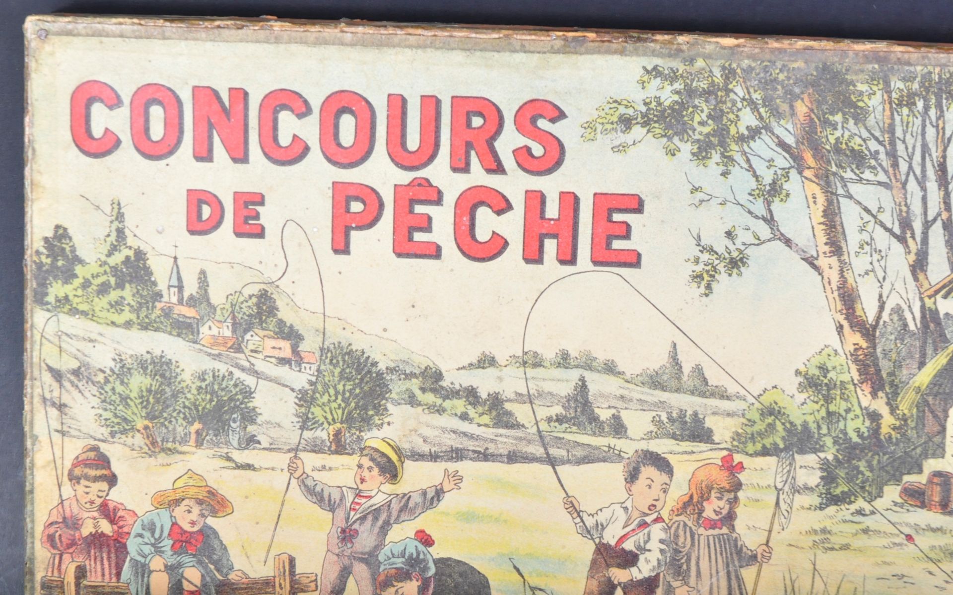 LATE 19TH CENTURY VICTORIAN FISHING GAME ' CONCOURS DE PECHE ' - Image 2 of 5