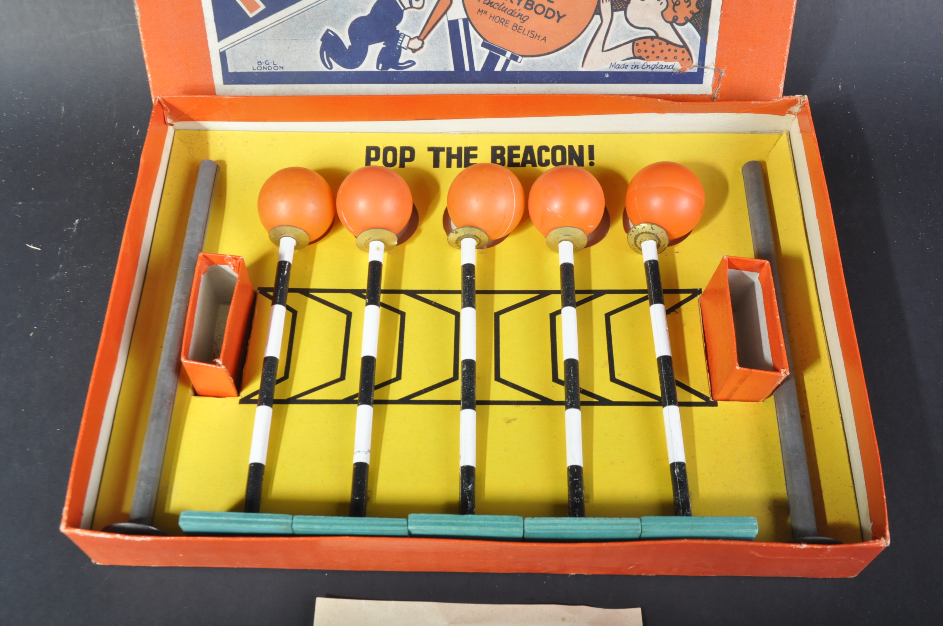 VINTAGE BRITISH GAMES LTD ' POP THE BEACON ' GAME - Image 3 of 6