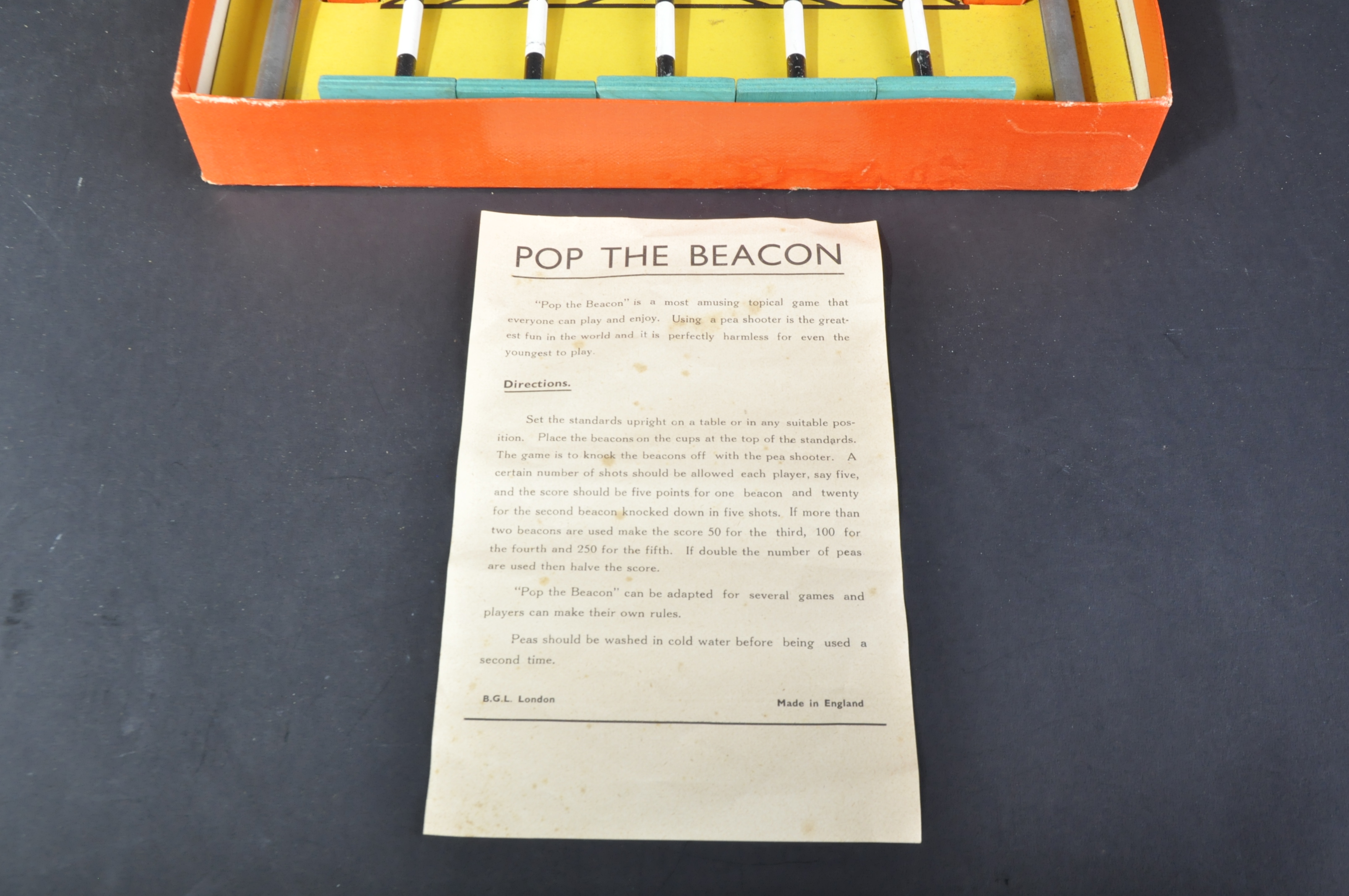 VINTAGE BRITISH GAMES LTD ' POP THE BEACON ' GAME - Image 2 of 6