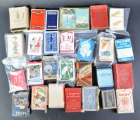 LARGE COLLECTION OF ASSORTED VINTAGE PLAYING CARD DECKS