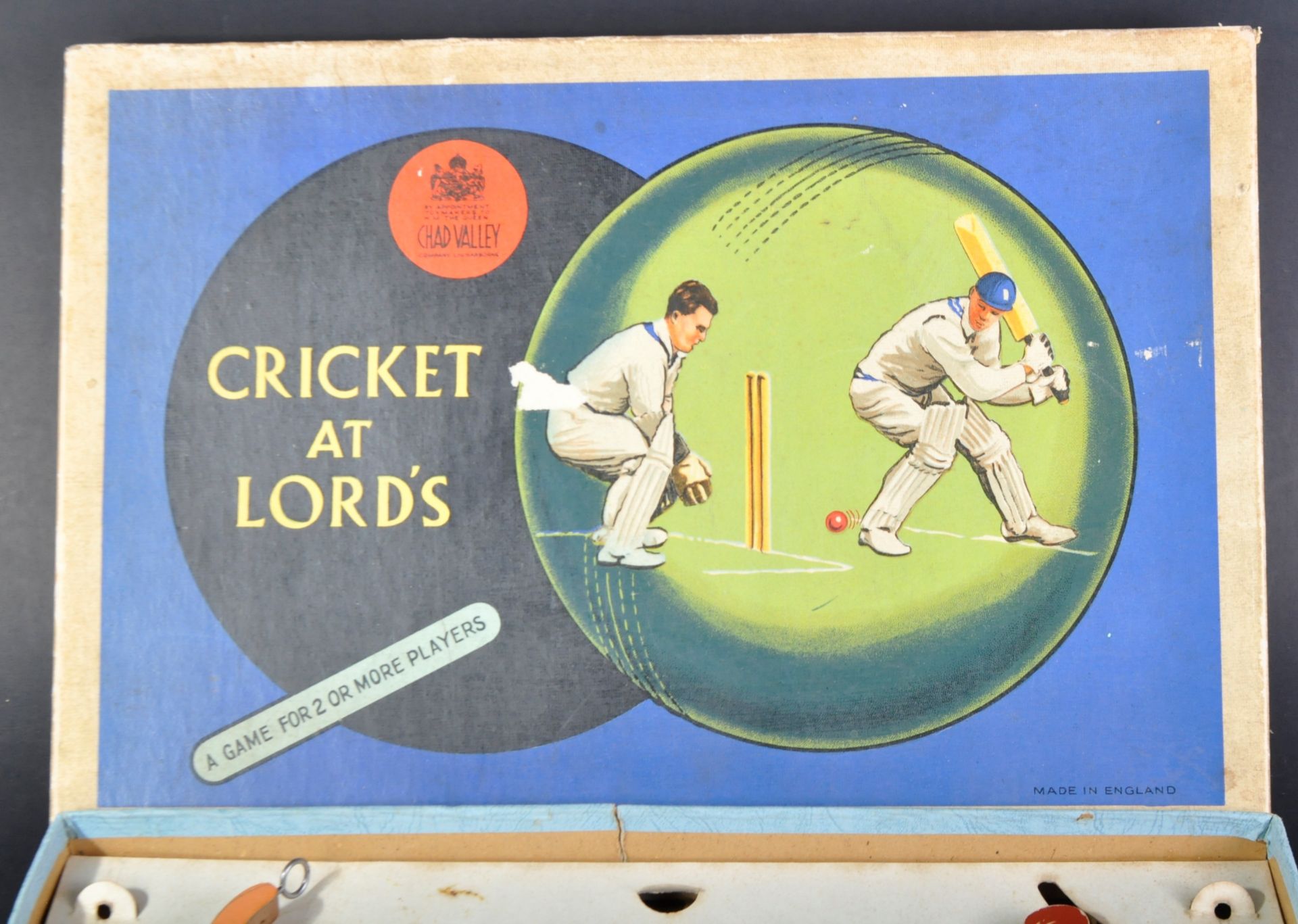 VINTAGE CHAD VALLEY CRICKET AT LORDS TABLE TOP GAME - Image 2 of 6