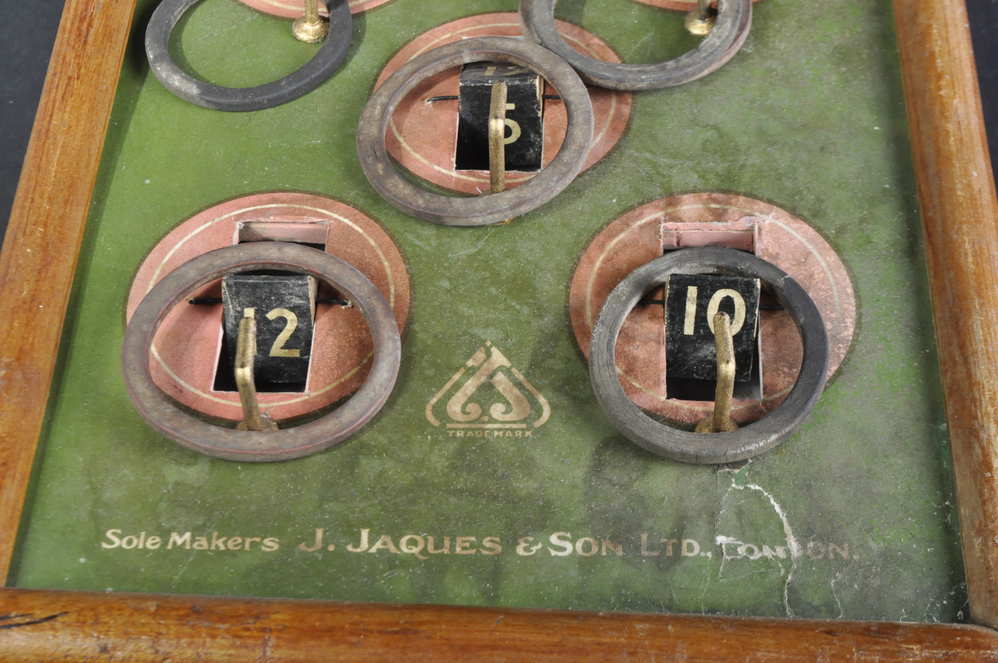 LATE 19TH CENTURY JAQUES & SON RING BOARD GAME - Image 3 of 3